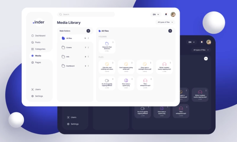 Inder - Blog CRM Platform