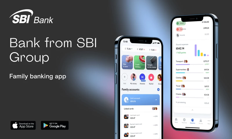 Family Banking App for SBI Group