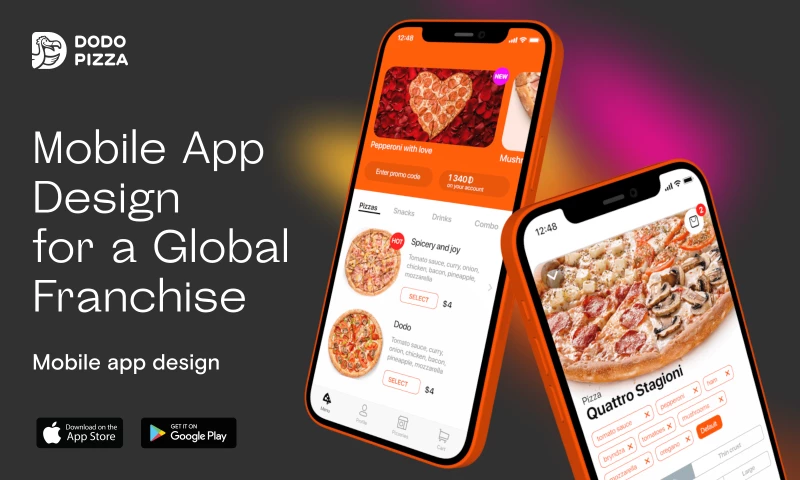 App Design for Pizza House