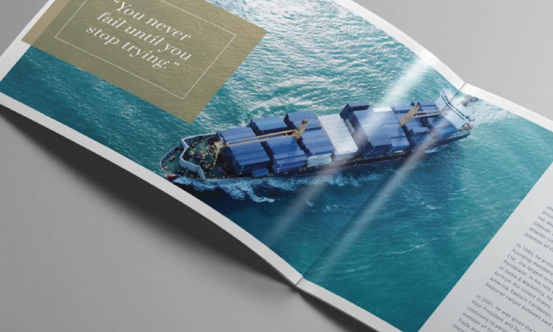 Designed.co - Seaboard Marine - Company Brochure Design