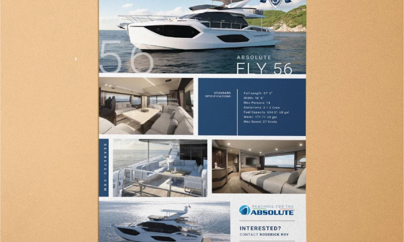 Designed.co - Seanet - Product Flyer