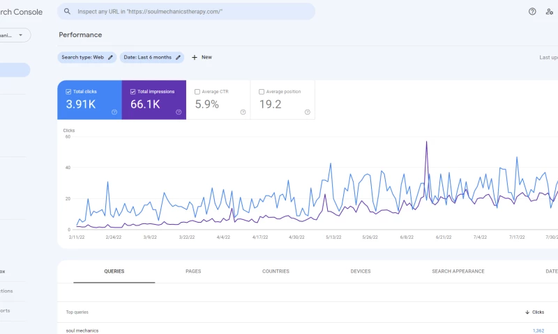 Monthly SEO Project - Mental Health Consultant