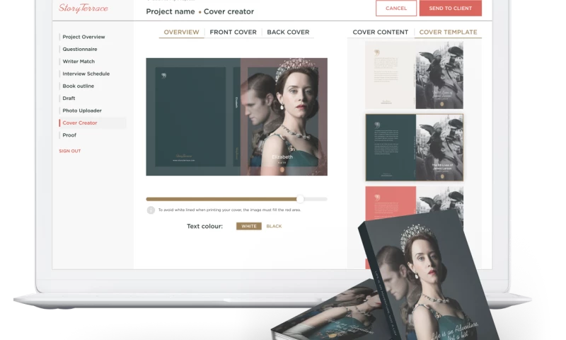 StoryTerrace - Web Platform for Publishing