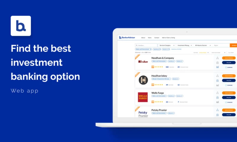 BankerAdvisor - Web Investment Banking Tool