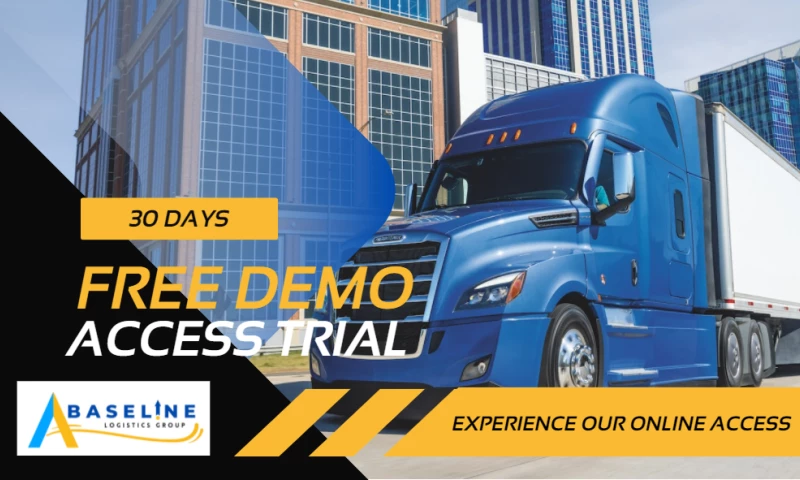 Total Quality Call Center - Baseline Logistics Free Trial Demo Ads