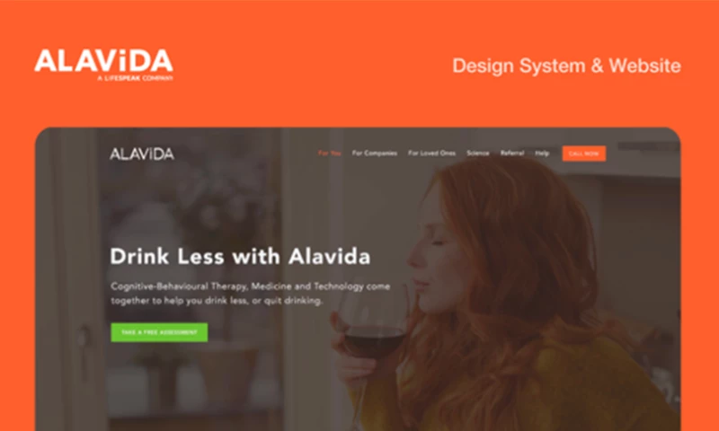ALAVIDA Website and Mobile App Design