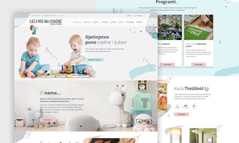 Lupus Art Net - Kindergarten Mali istrazivac