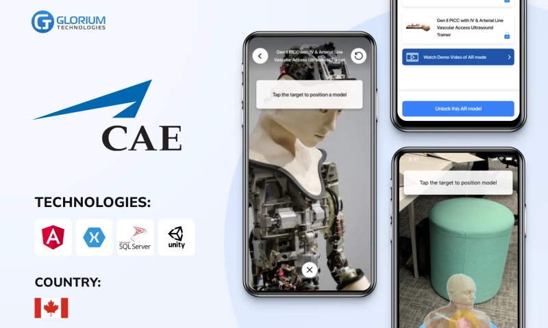 Glorium Technologies - CAE Blue Fantom