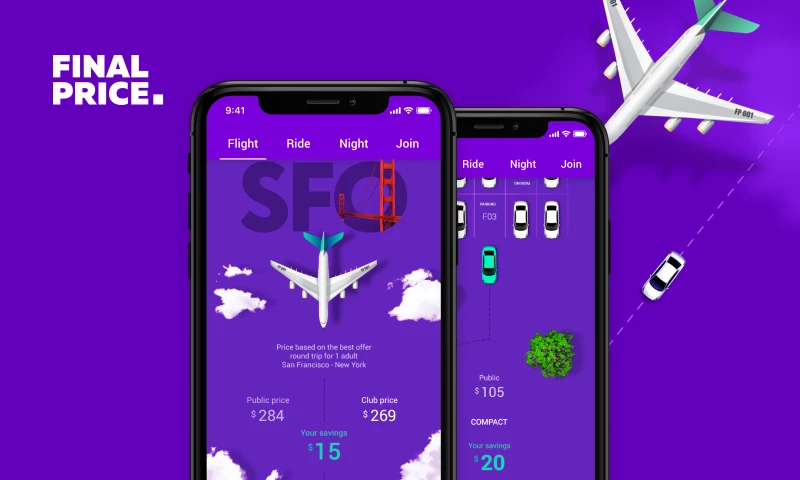 We developed a service which provides an access to wholesales prices to users, as well as a full range of services for plane tickets, hotels and car rentals.
