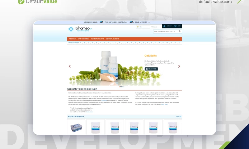 American seller of homeopathic products