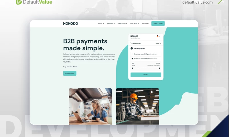 Default Value - Custom Development for B2B payment solution