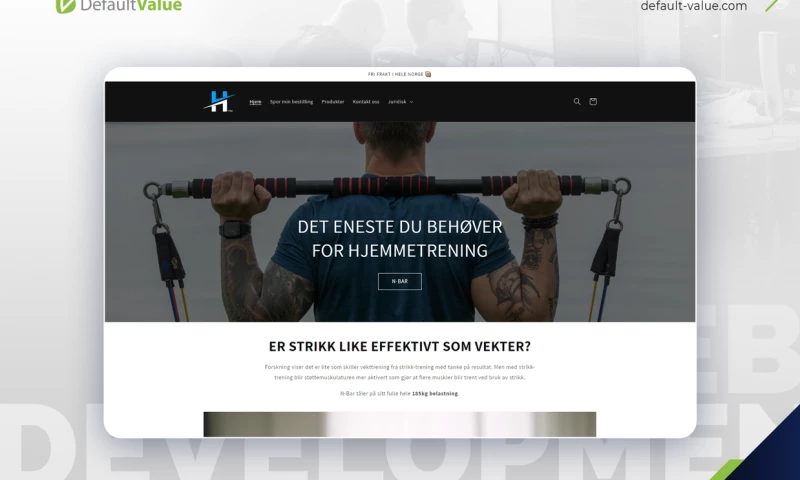 Default Value - Mobile app Development for fitness