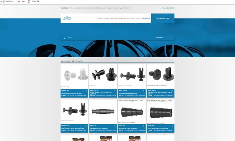 Mania Marketing - Web - Car parts