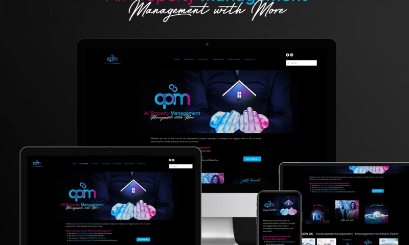 All Property Management - Website Design & Development