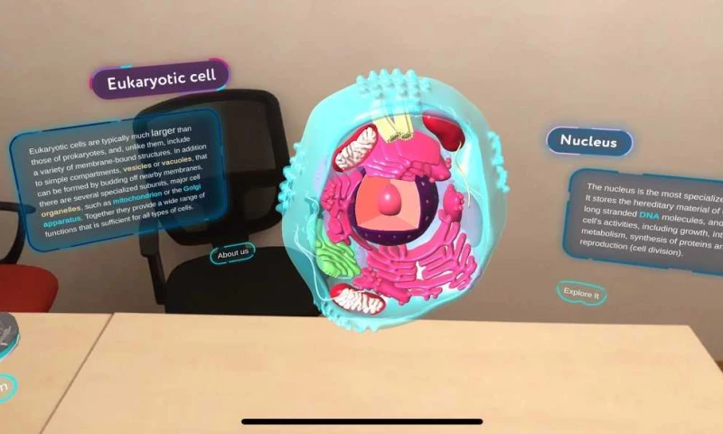 Nanobot Medical Animation - HoloCell – Augmented reality Cell