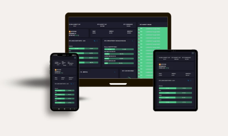 Techwink Services - All-In-One BTC Dashboard