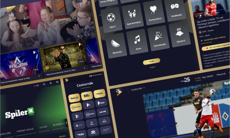 Works. Hungary Kft. - Online streaming platform design and development