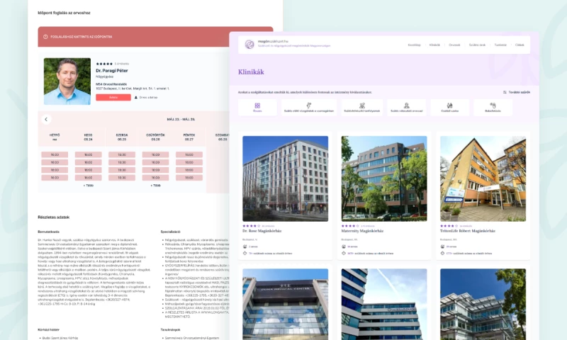 Works. Hungary Kft. - Website UX/UI design for Foglaljorvost