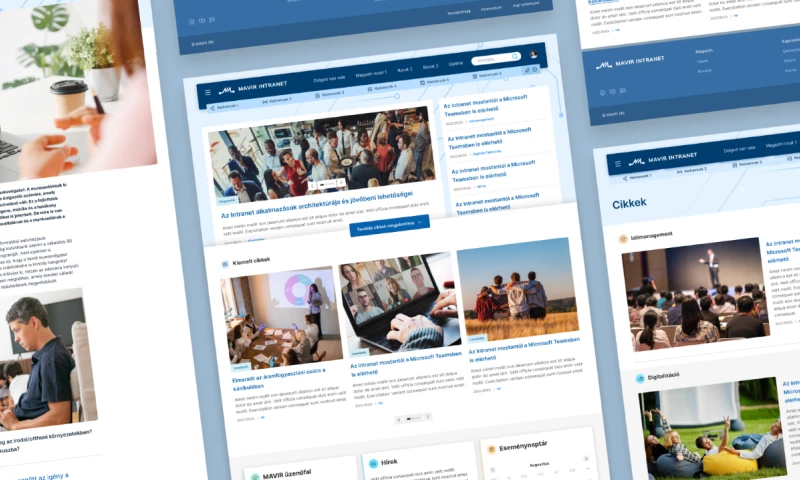 Works. Hungary Kft. - Website redesign for MAVIR