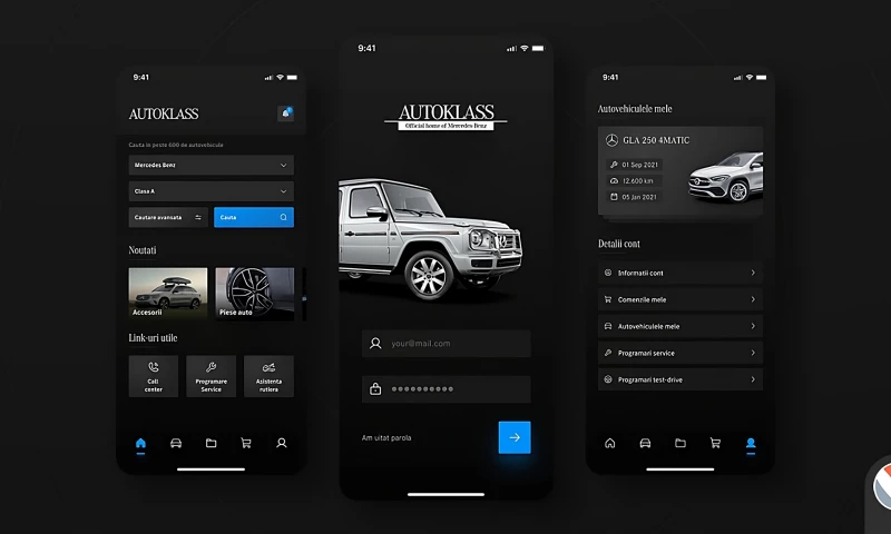 Autoklass: Luxury Car Sales Web & Mobile Platform