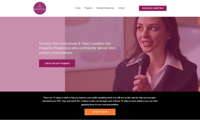 Mark of Approval Web & Marketing - Speaking Styles