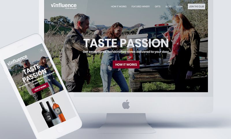 Transfuture - Brand and Web Development for Startup Wine Club