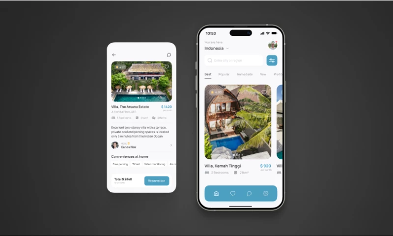 Aleksandr Volodkovich - App for booking villas