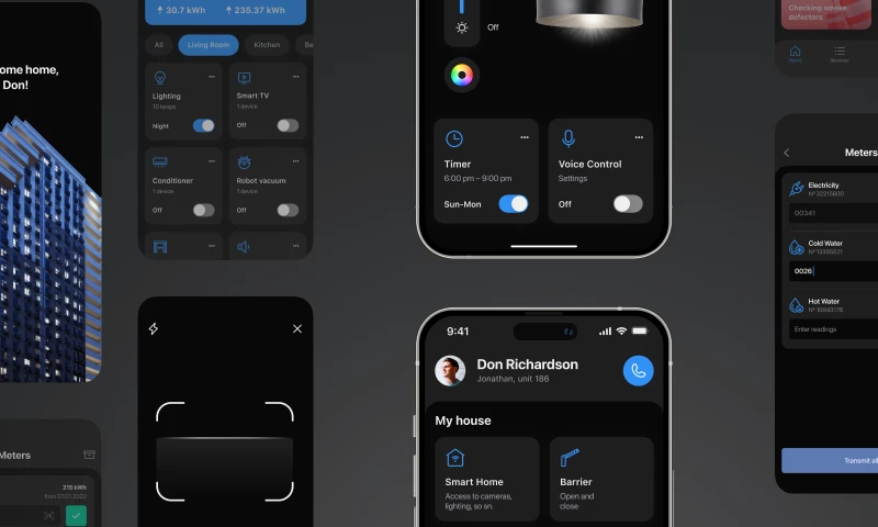 Aleksandr Volodkovich - Smart apartment complex app