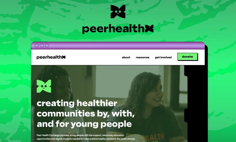 Slam Media Lab - Peer Health Exchange Nonprofit: Bringing a brand from 2003 to reaching Gen Z
