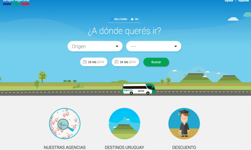 Agencia Central ecommerce site