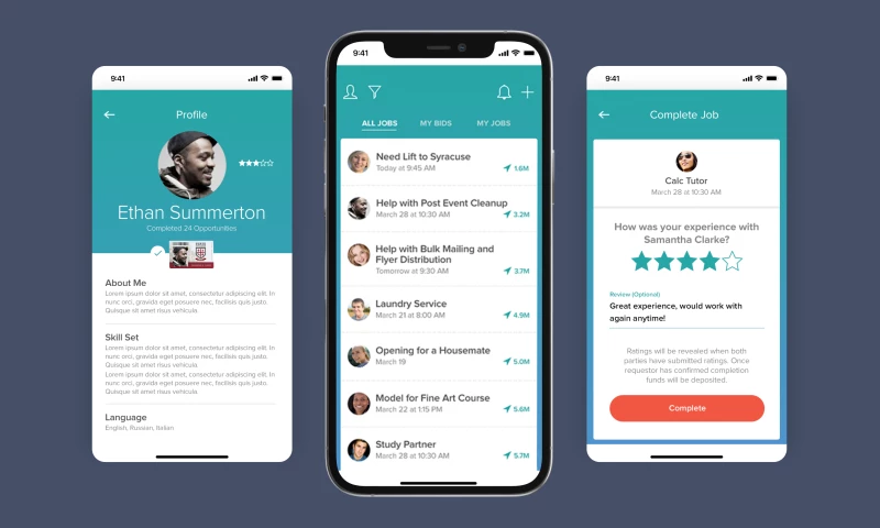 SEVEN - Side Jobs Marketplace for College Students