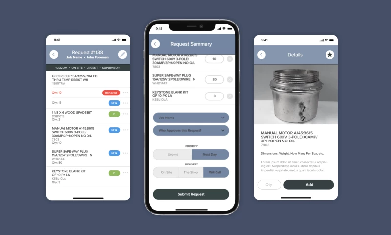 SEVEN - Inventory Management Software for Construction Companies