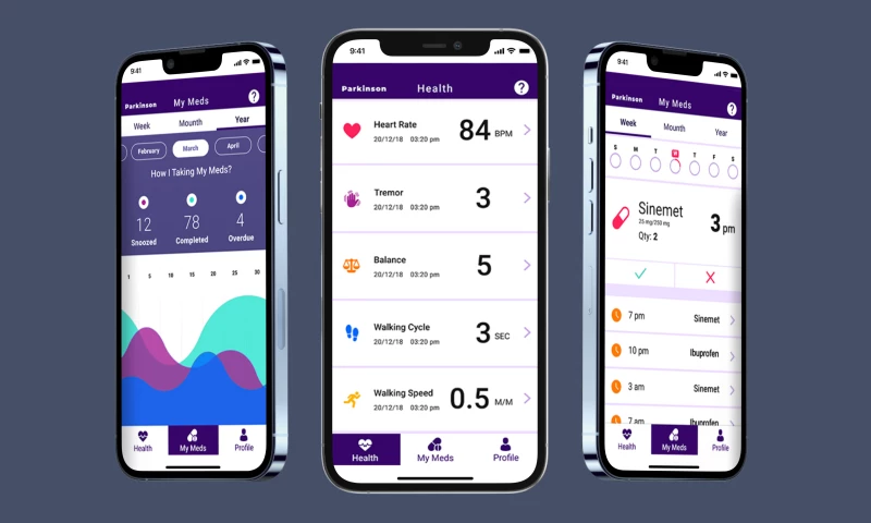 SEVEN - Mobile App for Parkinsons Disease Severity Assessment