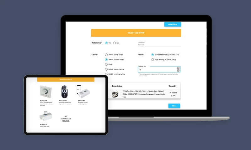 Step-by-step Order Calculator PWA
