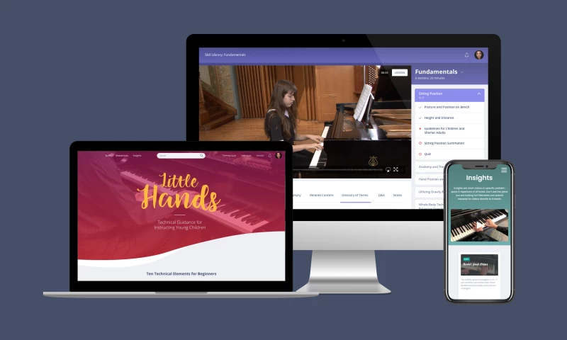 SEVEN - E-learning Platform for Piano Play