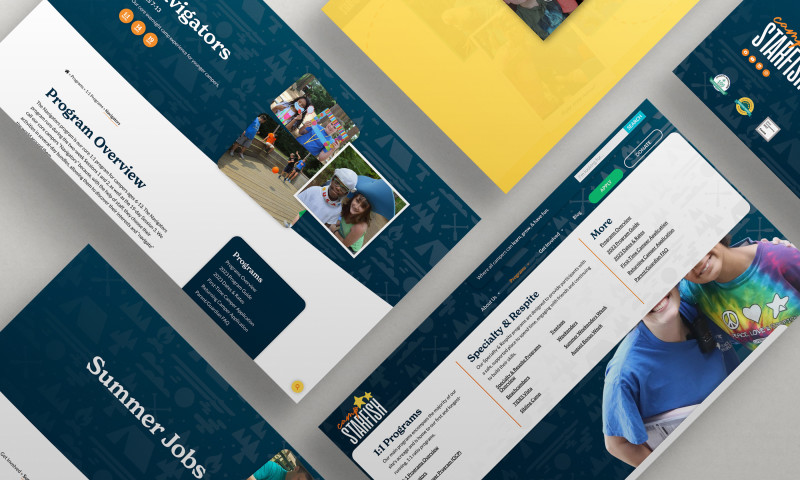 Embark - Website transformation for nonprofit serving children with special needs.