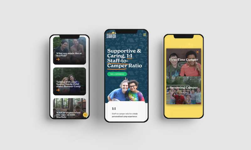 Embark - Website transformation for nonprofit serving children with special needs.