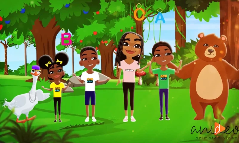 Anideos - ABC Song | 2D Music Video