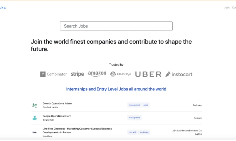 Buildfast - InternBucks - Find curated list of Internships