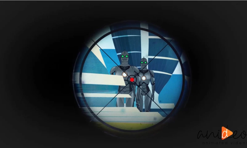 Anideos - Robot | 2D Animation By Anideos
