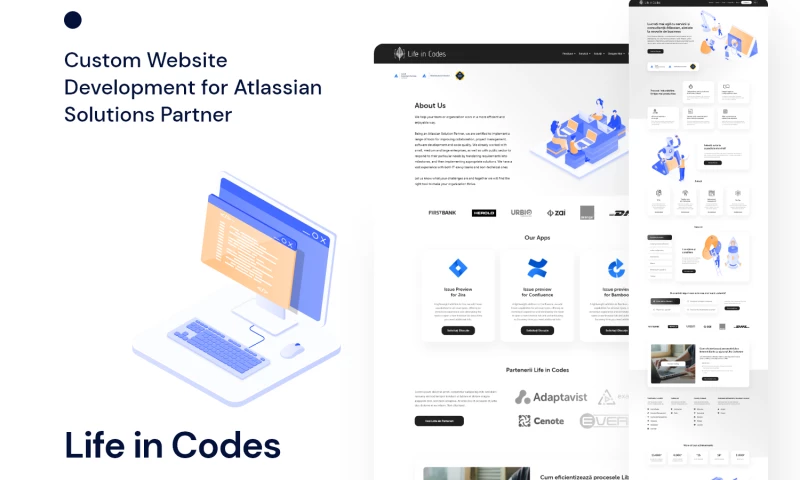 Inventiff. - Custom website development for Atlassian products partners