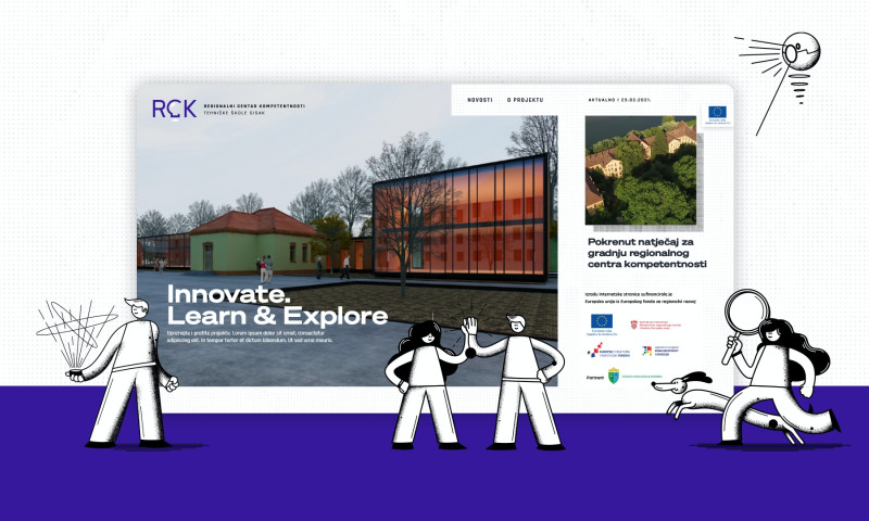 EuroART93 - RCK Sisak, Web Design & Development