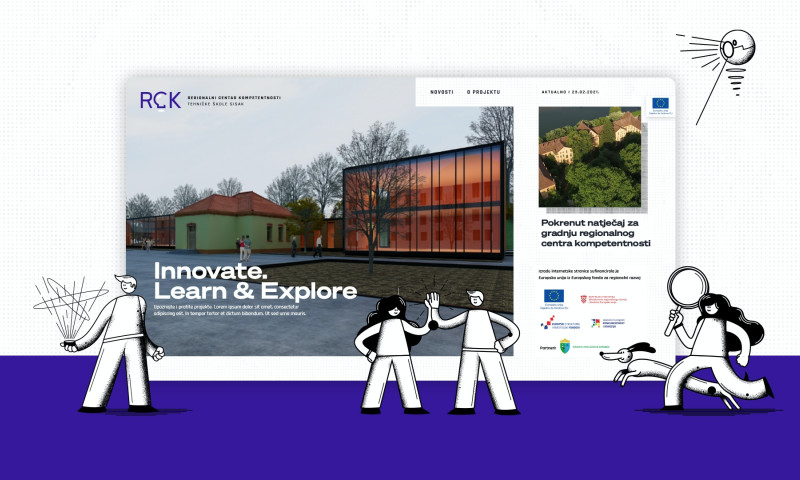 EuroART93 - RCK Sisak, Web Design & Development