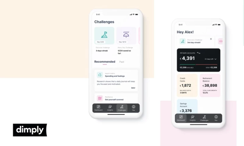 Dimply - Fintech Mobile App