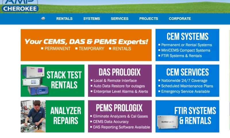 Ecommerce Equipment Rental Website design