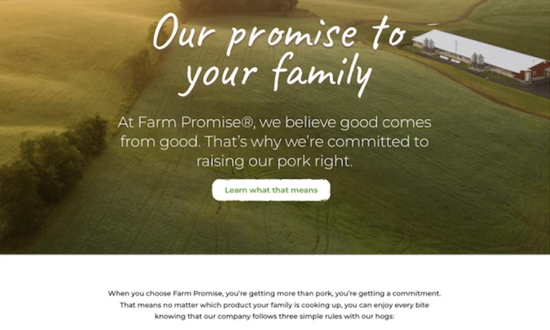 Clemens Food Group brand: Farm Promise