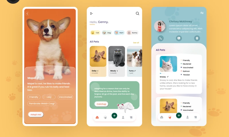 Adopet | Pet Adoption App | Pet Community