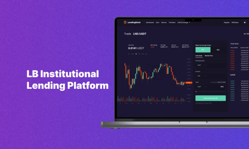 Institutional-grade crypto lending & borrowing platform