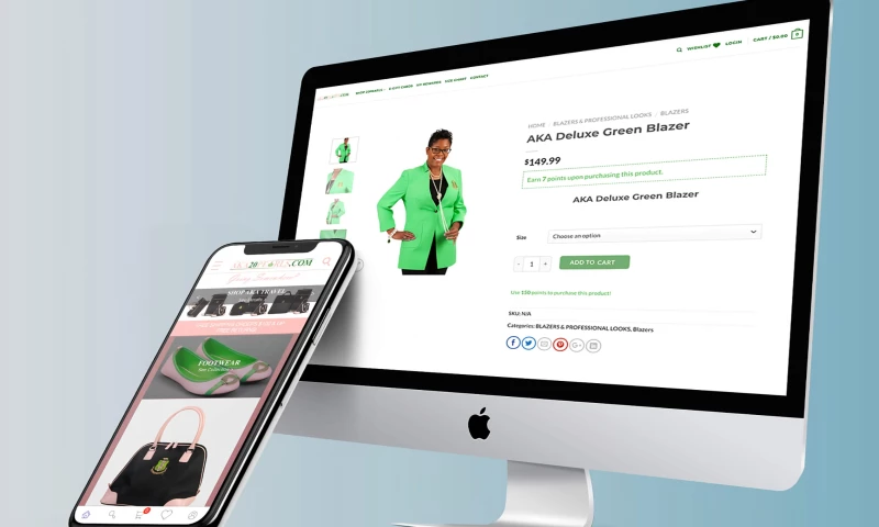 HyperSense Software - AKA20Pearls - Mobile Ecommerce App and Website