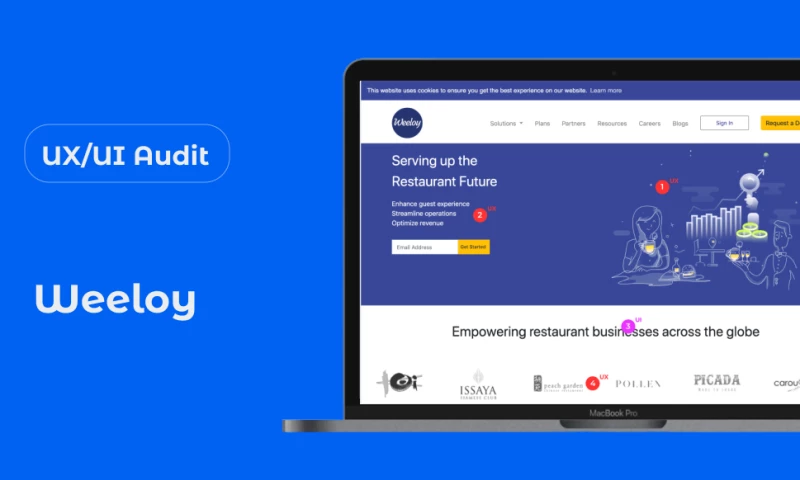 Weeloy | UI/UX Audit